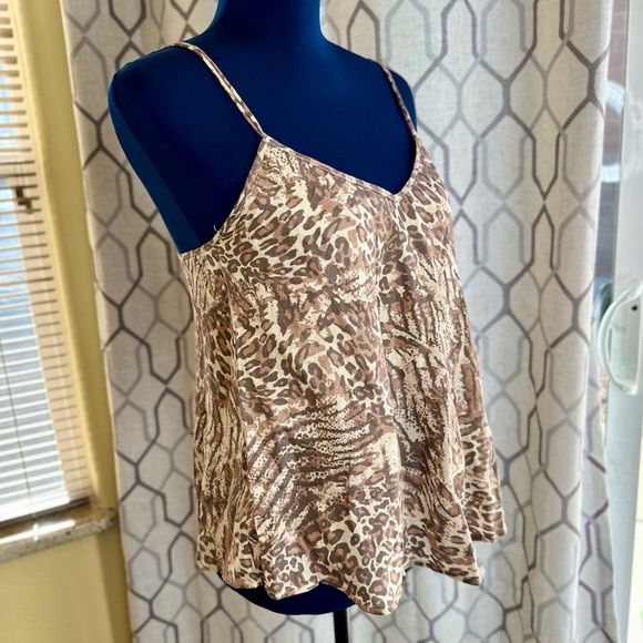 NEW! Spell & the Gypsy Collective Leopard Print Linen Ada Cami - Picture 6 of 15